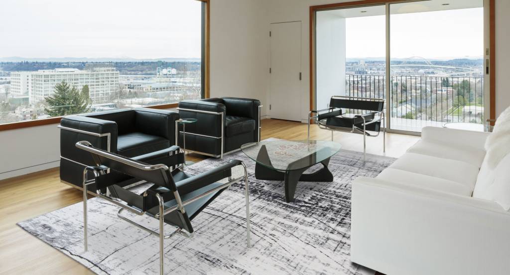 Tappeto Metro Black & White 8926 | Misura: 140 x 200 cm