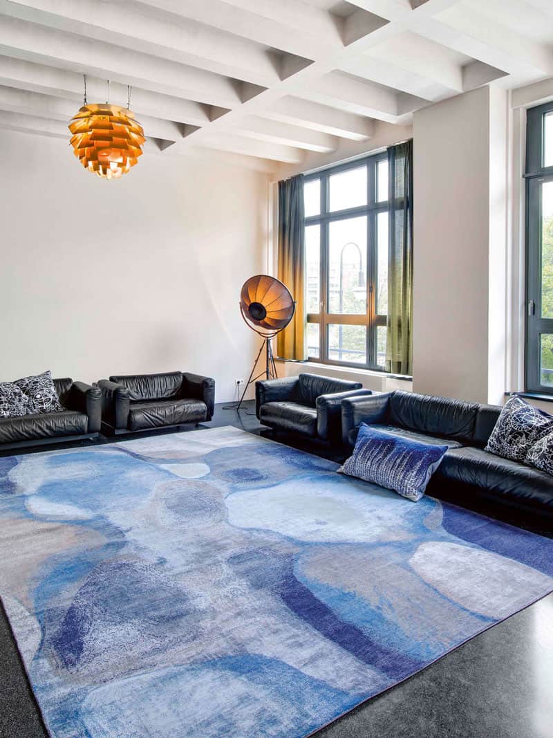 Tappeto Lusso Blu/Grigio | Misura: 250 x 300 cm