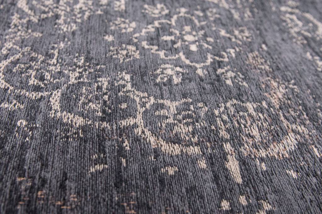 Tappeto Stile Vintage Nero Minerale 8263