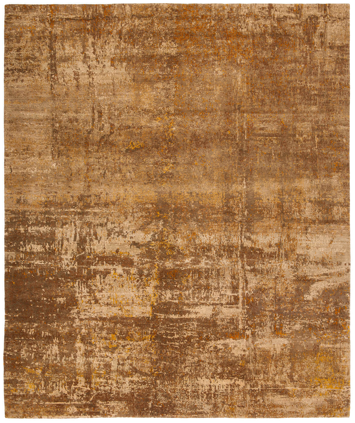 Tappeto Artwork 21 Marrone Oro