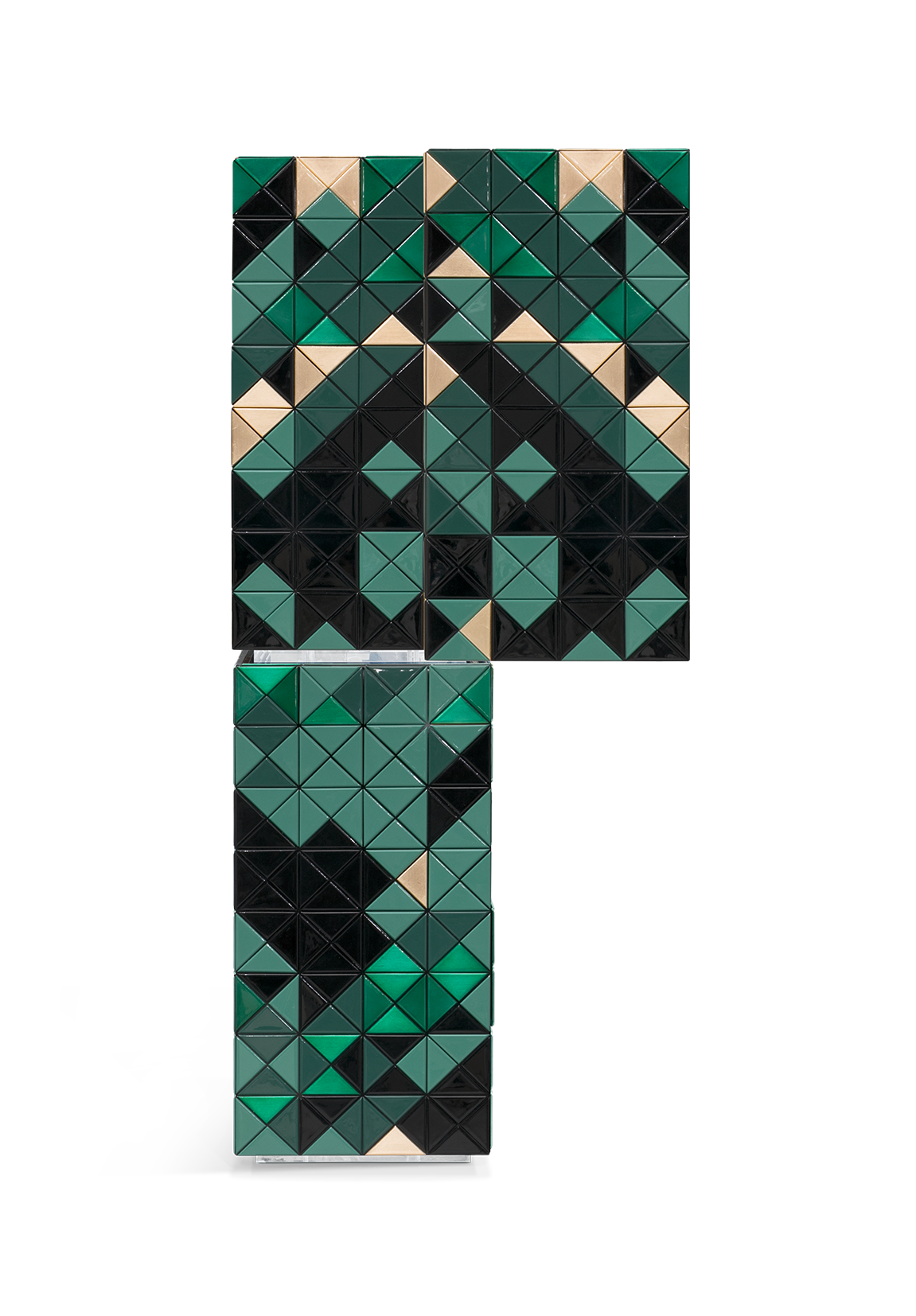 Mobile Verde Mosaic II