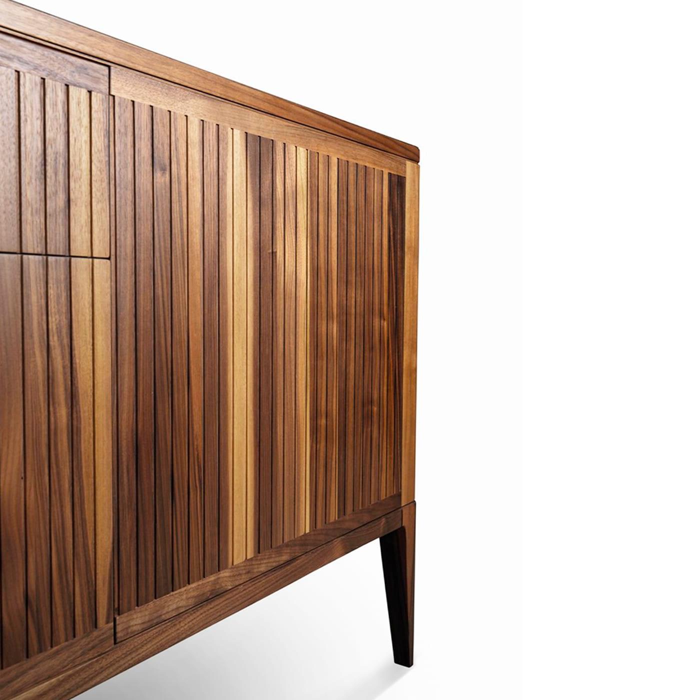 Credenza 3 Ante Marrone Eleva