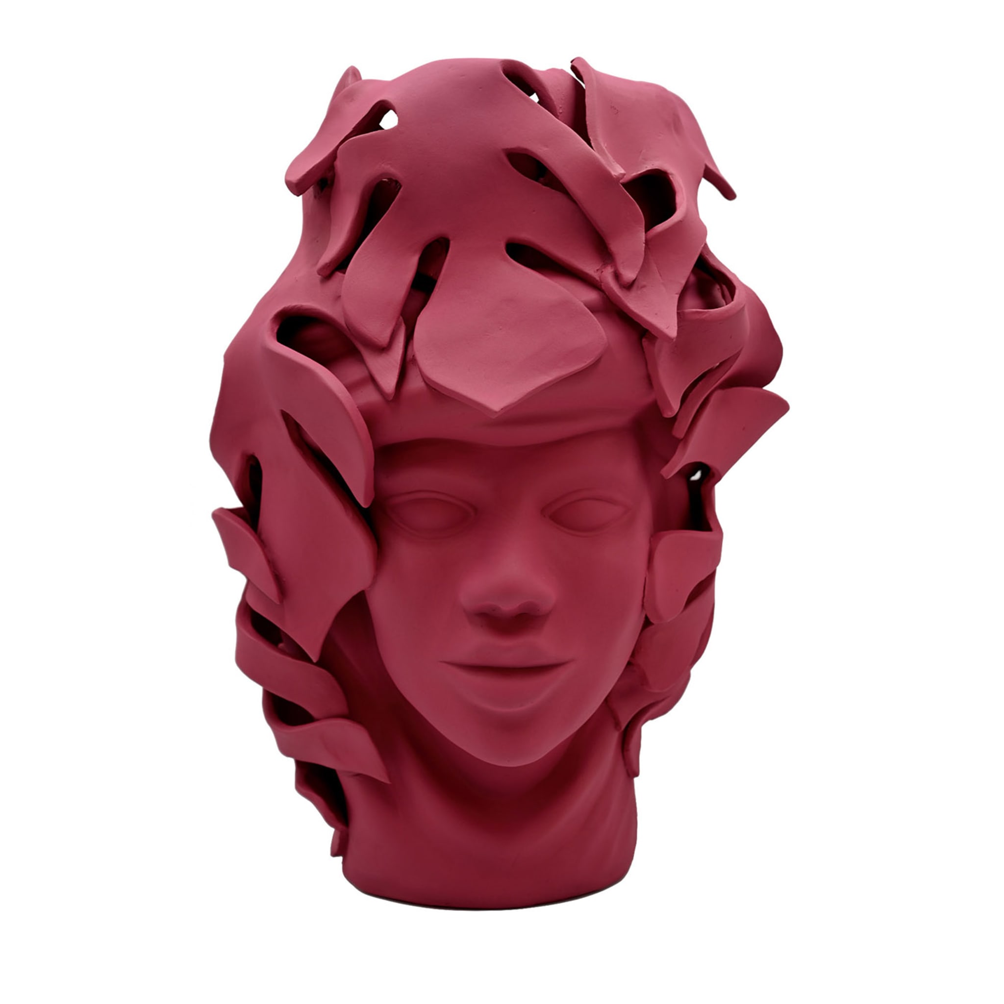 Testa di Moro Rosa Scultura