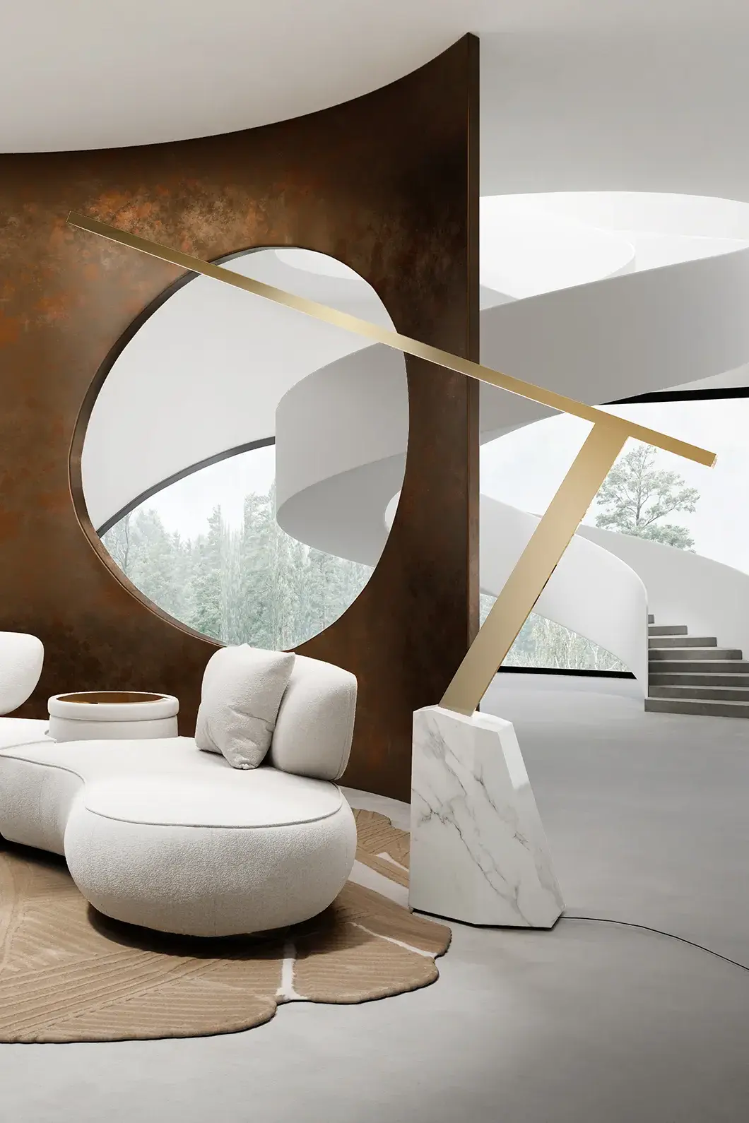 Lampada da Terra Outdoor Horizon - 5