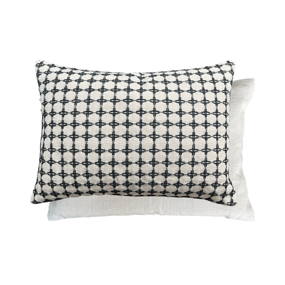 Cuscino Maliana Noir 50 × 35