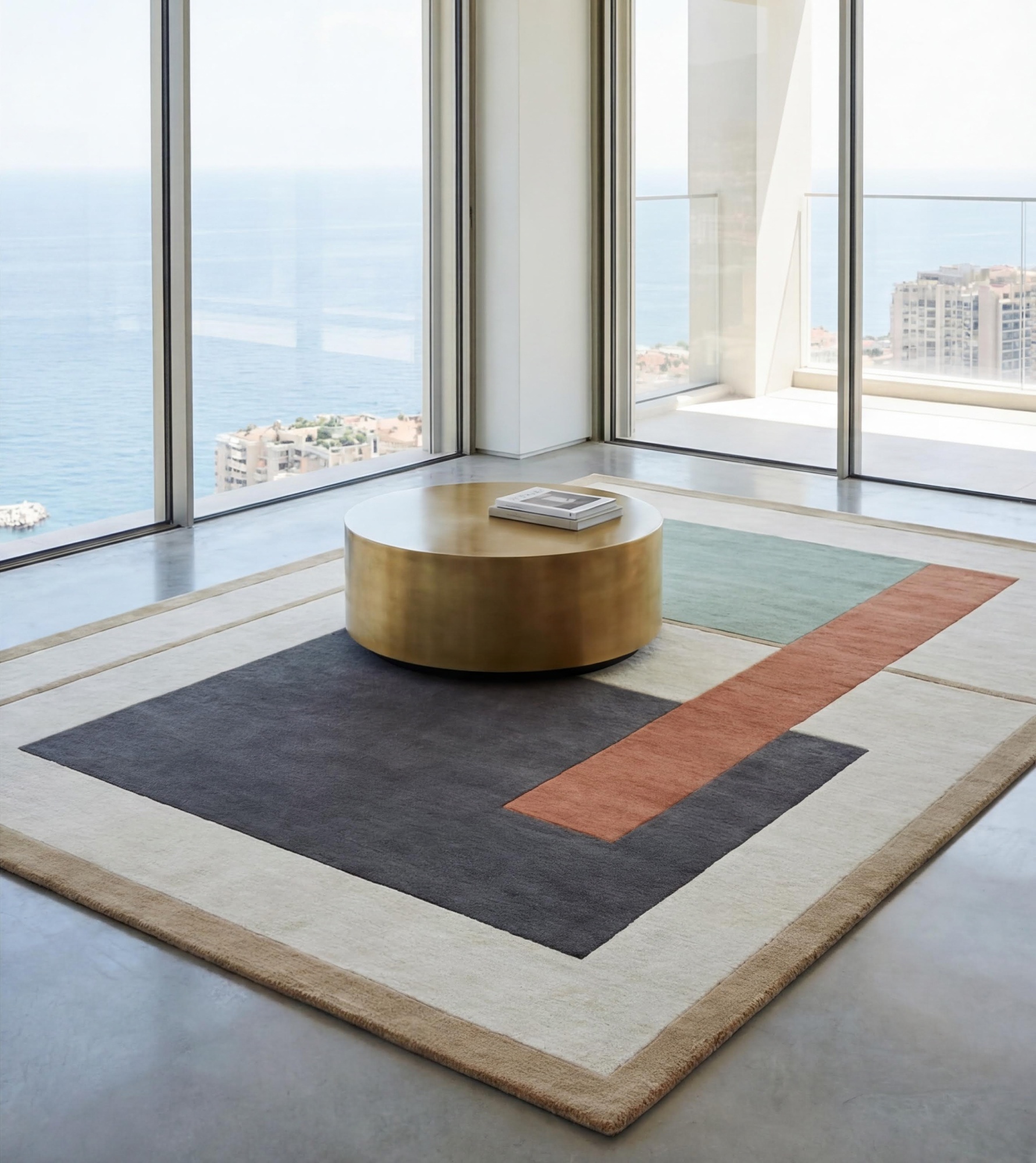 Tappeto Geometric Block Forest