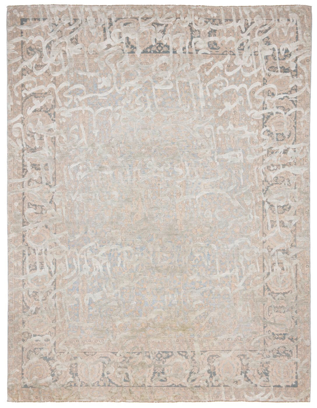 Tappeto Tabriz Wooster Tamreen Azzurro Argento