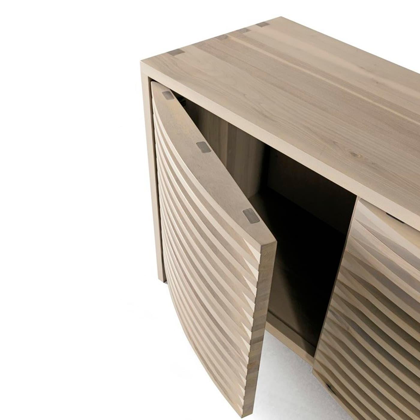 Credenza Rovere Grigia Onda