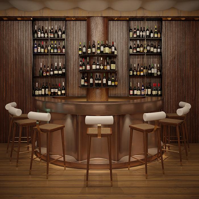 Sgabello da Bar Troy - 5