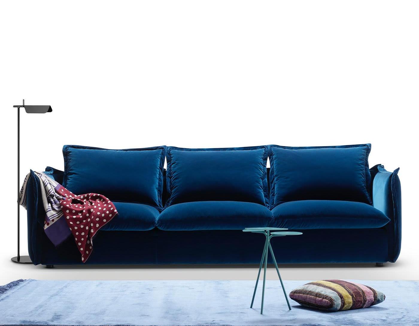 Knit Divano Blu Scuro