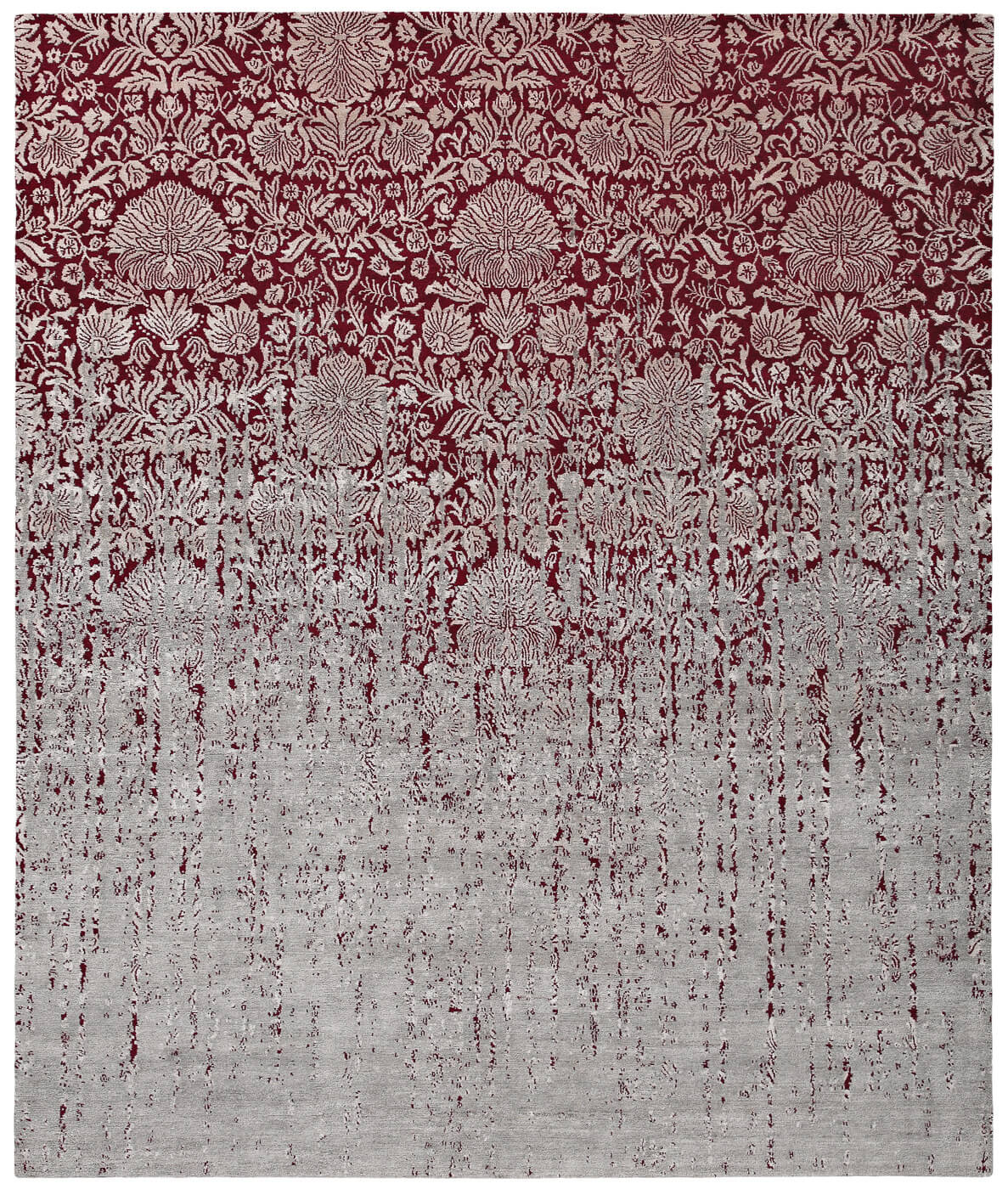 Tappeto Verona Vendetta Rosso Grigio | Misura: 350 x 450 cm