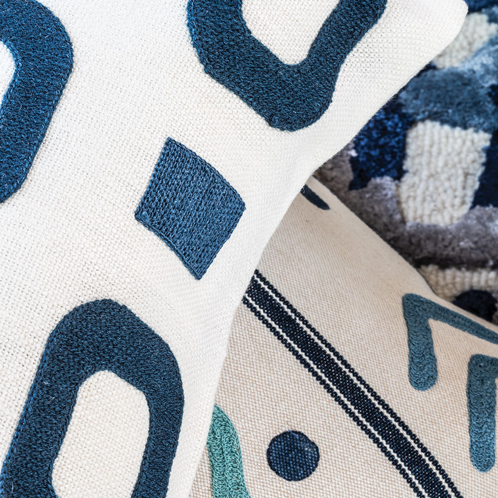 Cuscino Nasca Ocean 60 × 60