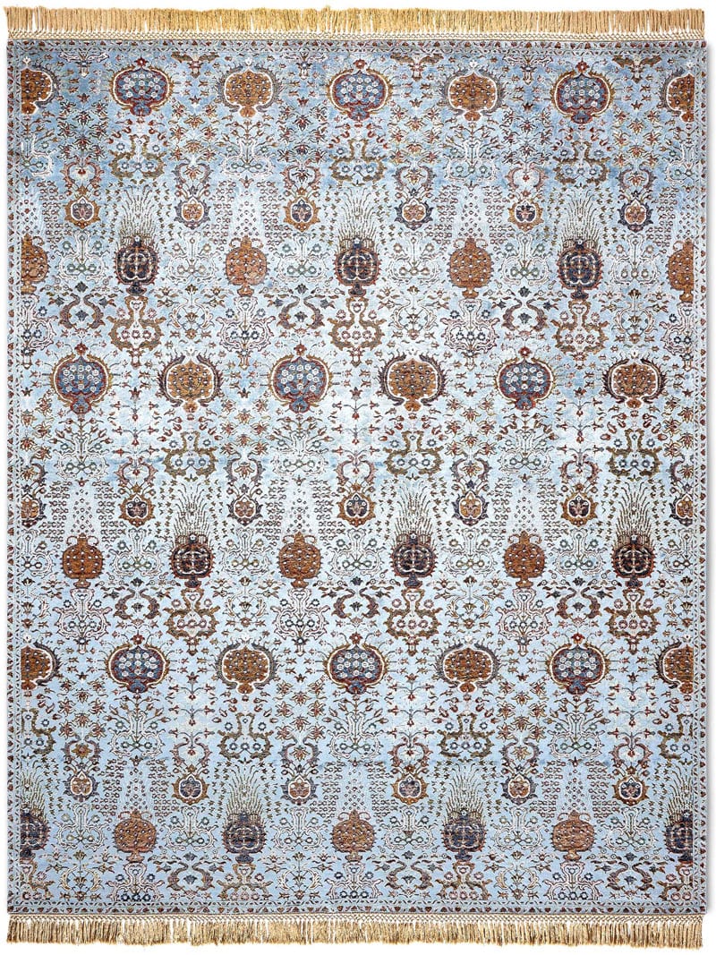 Tappeto Lusso Isfahan Azzurro