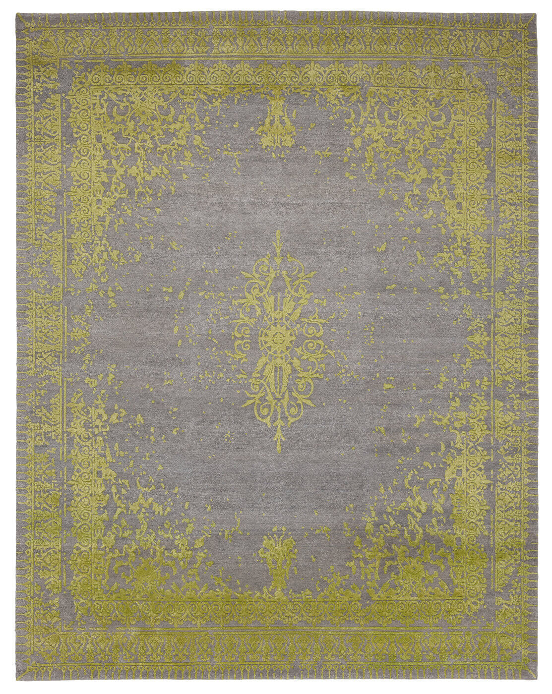 Tappeto Ferrara Special Rocked Grigio Giallo | Misura: 280 x 360 cm