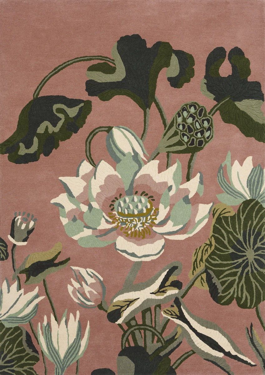 Tappeto Waterlily Dusty Rose