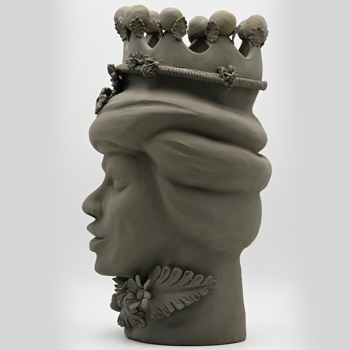 Testa di Moro Italiana Scultura