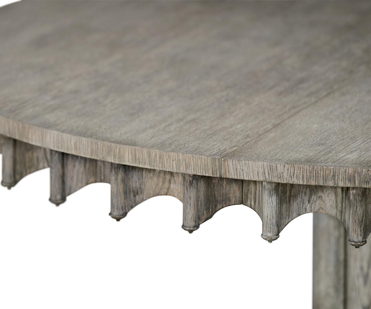 Tavolo da pranzo ovale Longwood Greyed Oak