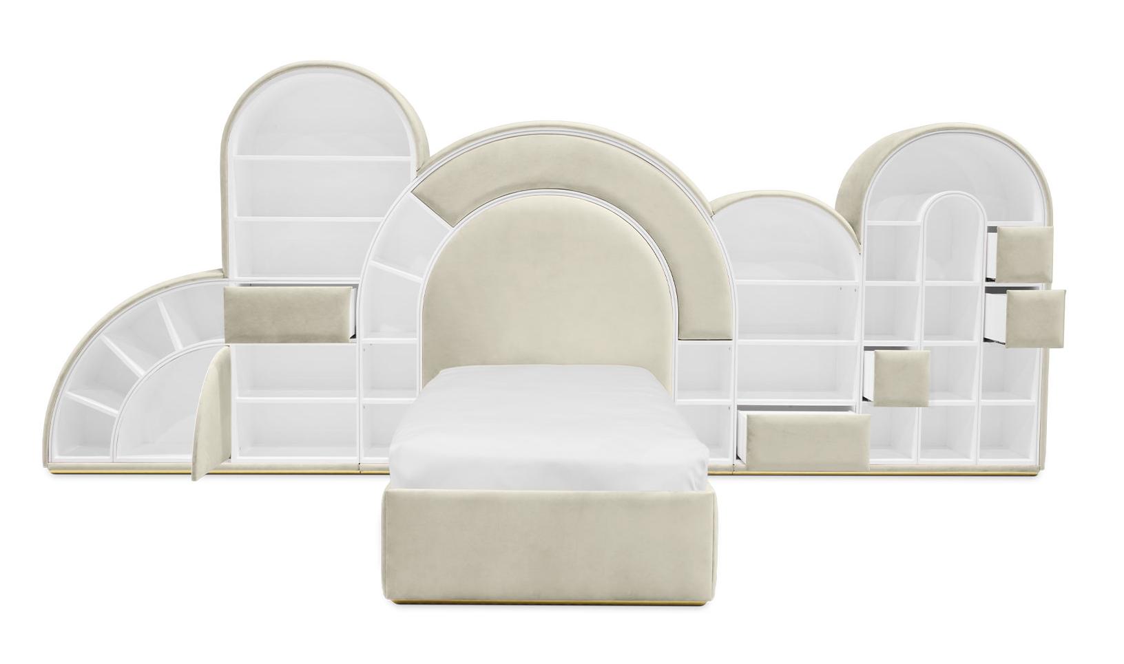 Letto Per Bambini Bubblegum Marshmallow Cream