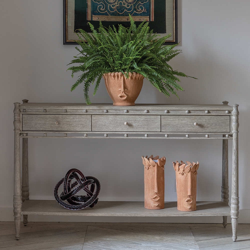 Console Morris Greyed Oak