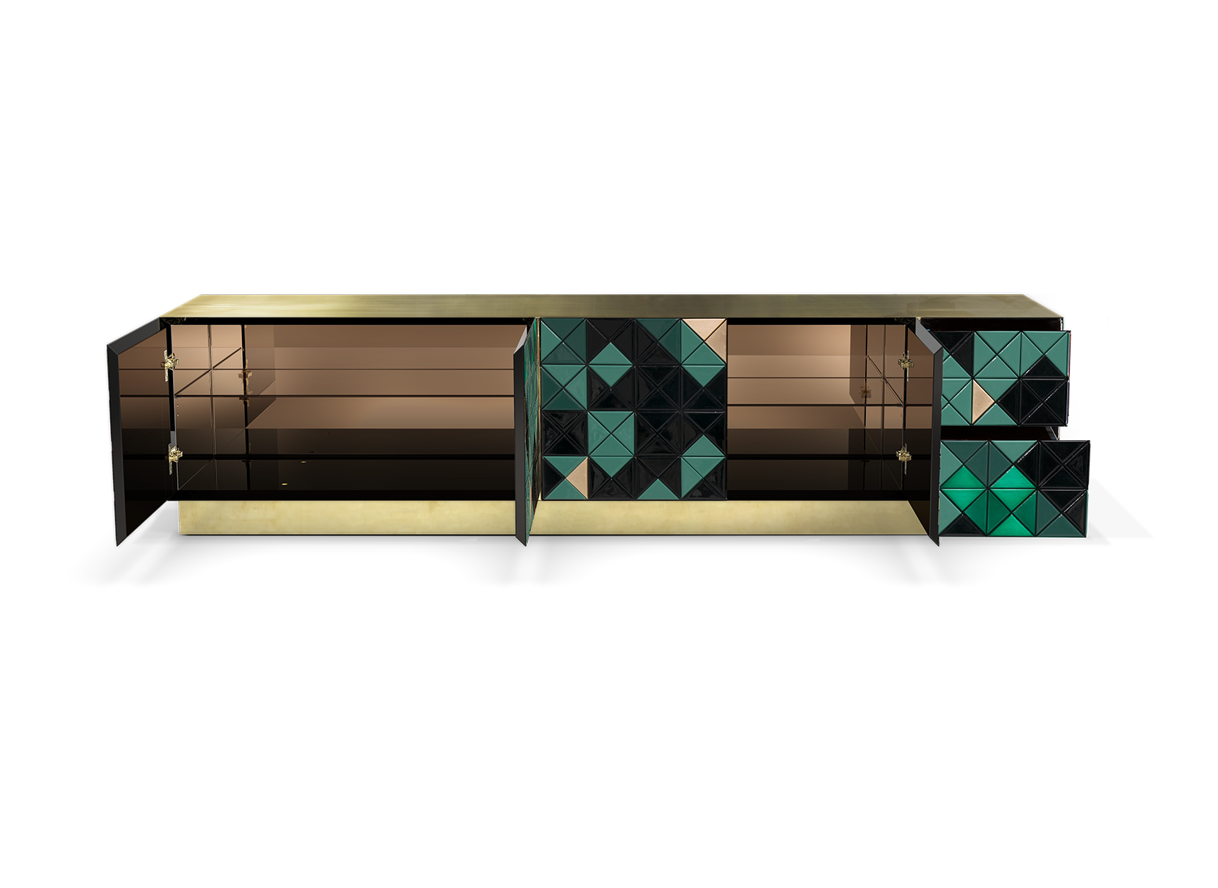Mobile TV Verde Mosaic