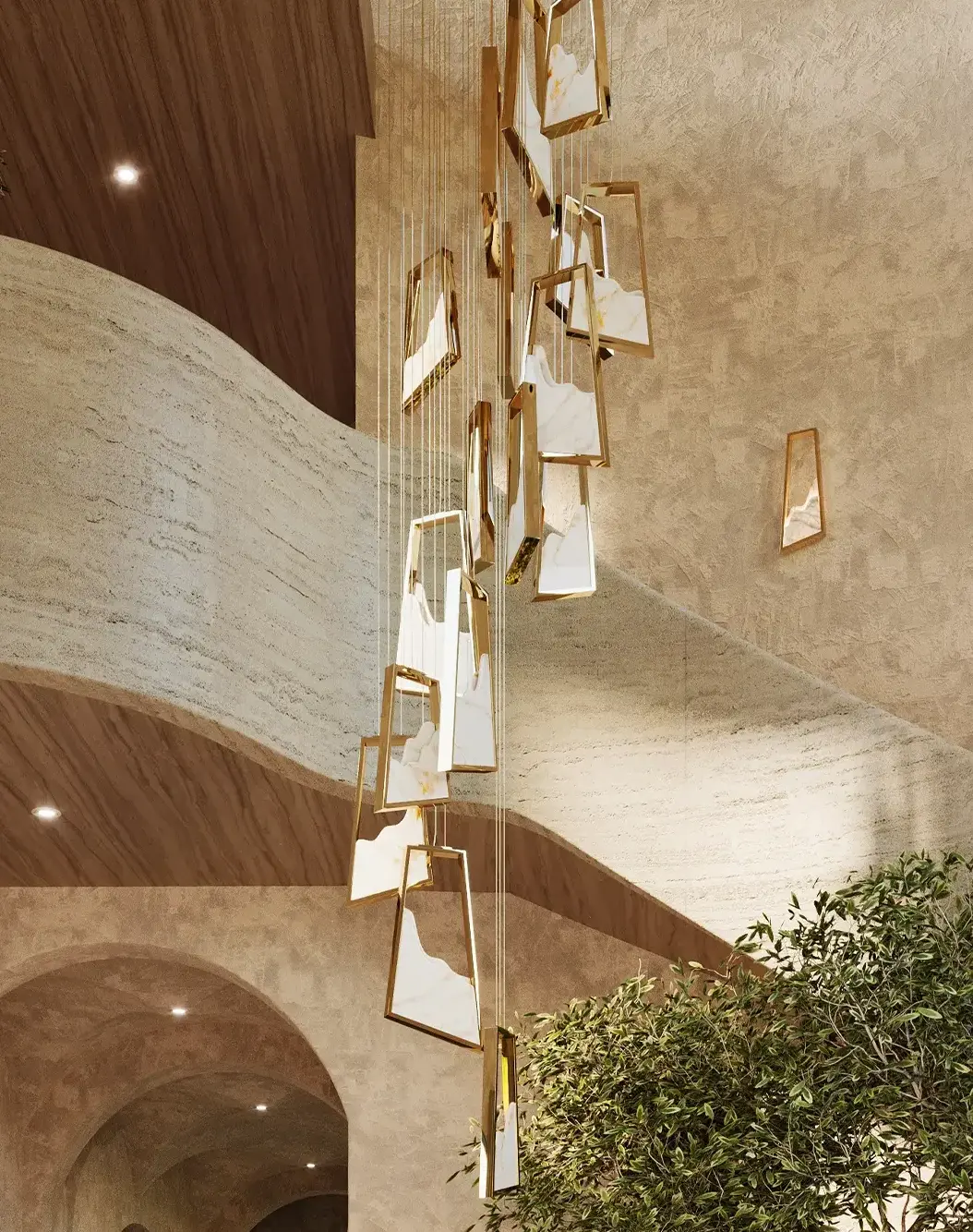 Lampadario Grand Aura