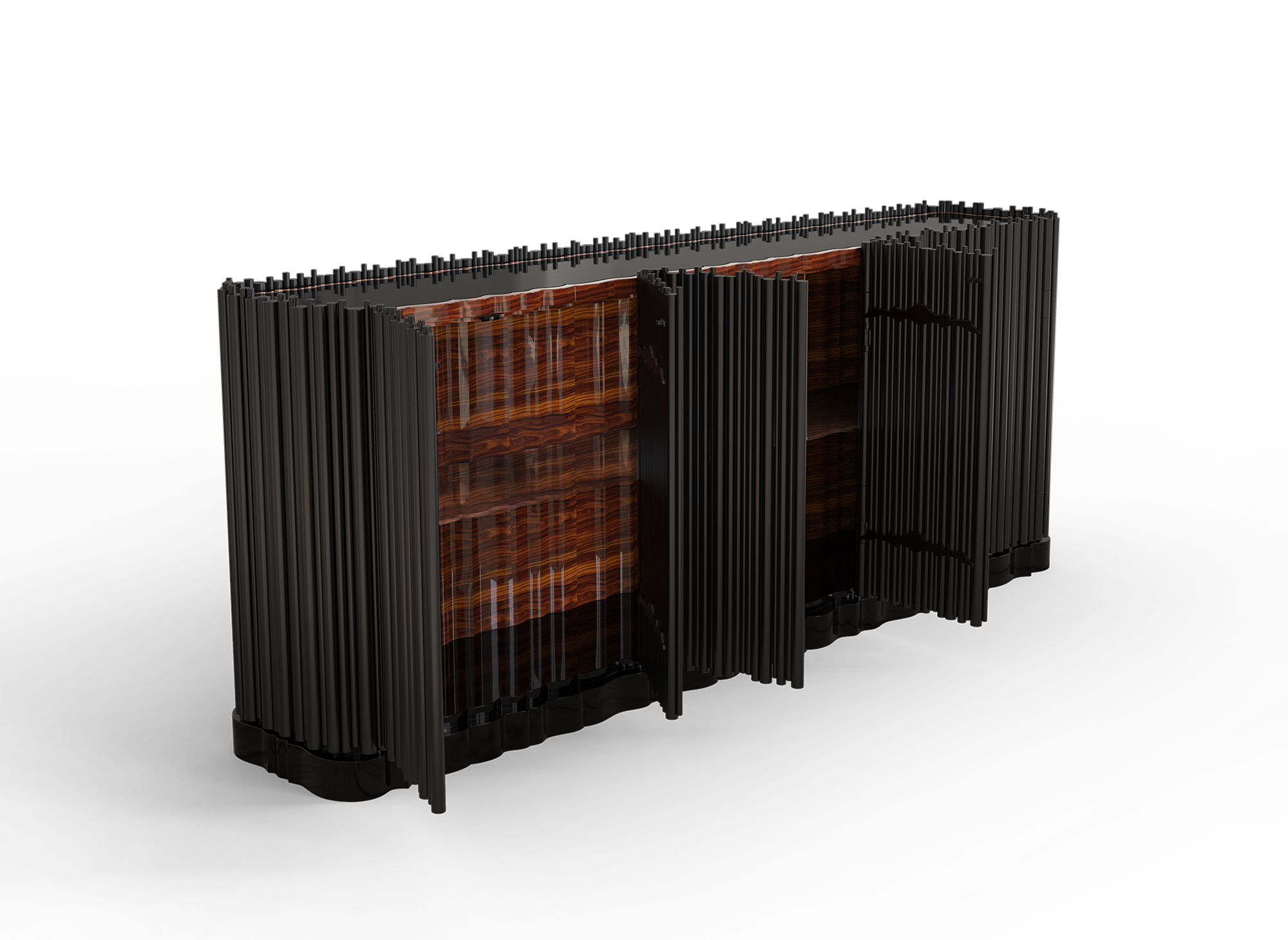 Credenza Premium Nera Harmony