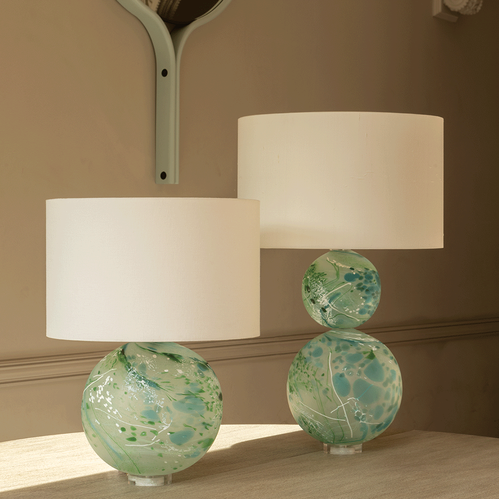 Lampada da tavolo Nyla Sea Green