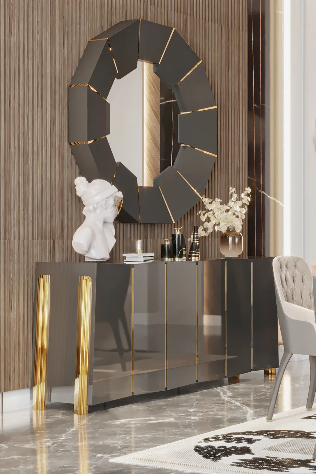 Specchio Nero Radiance - 1