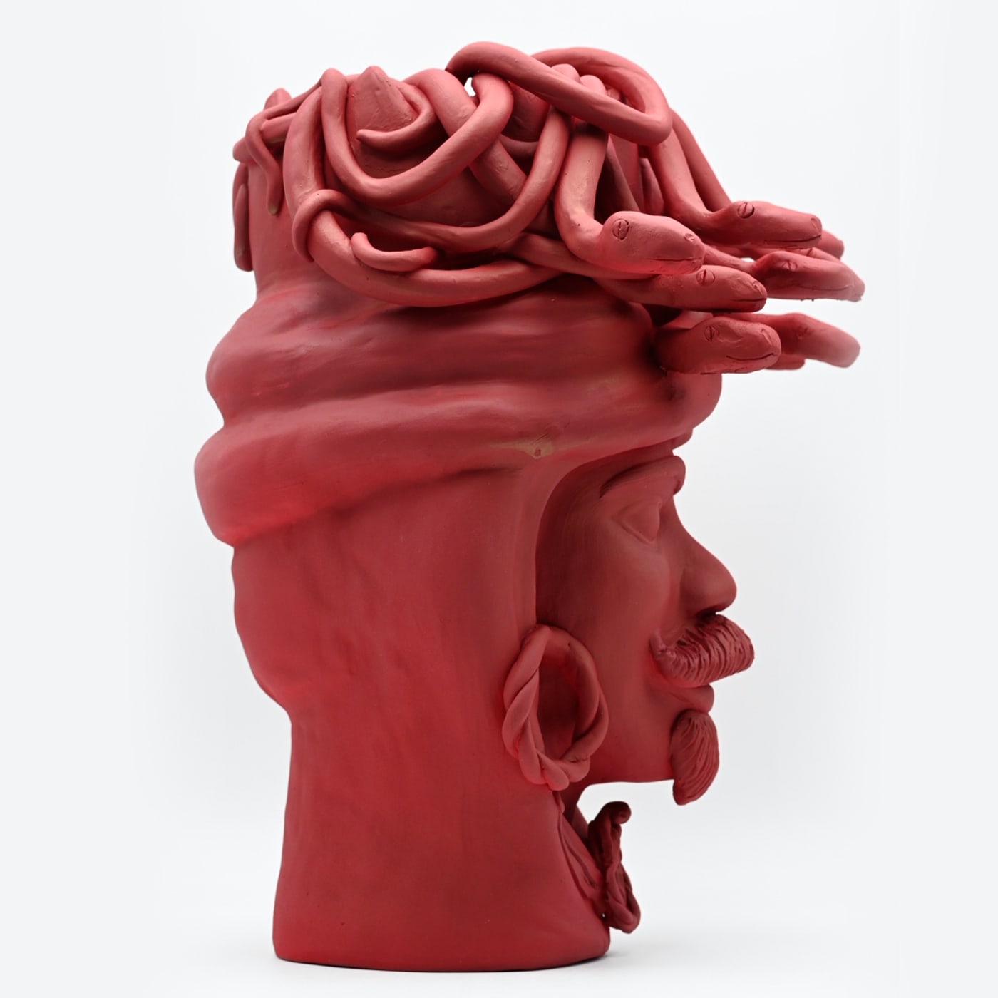 Testa di Moro Artigianale Scultura
