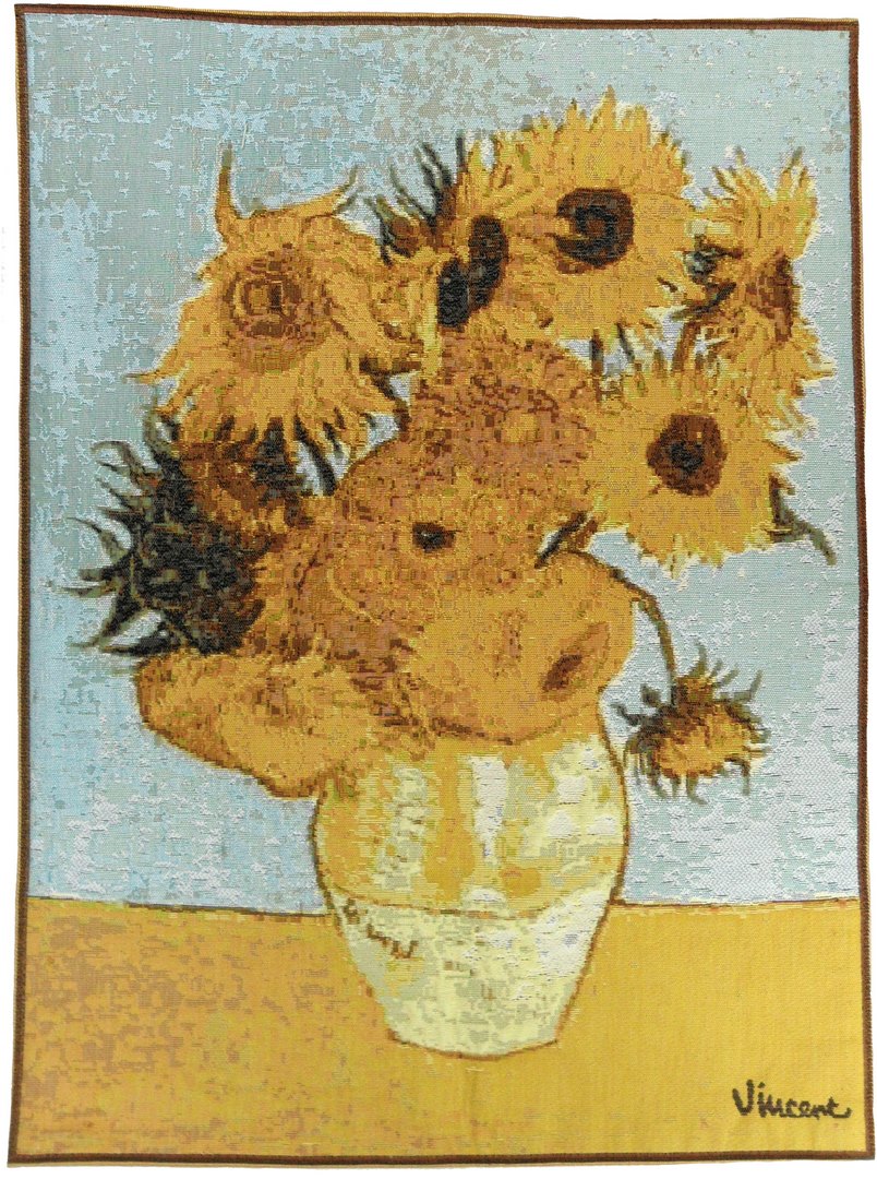 Arazzo I Girasoli di Van Gogh