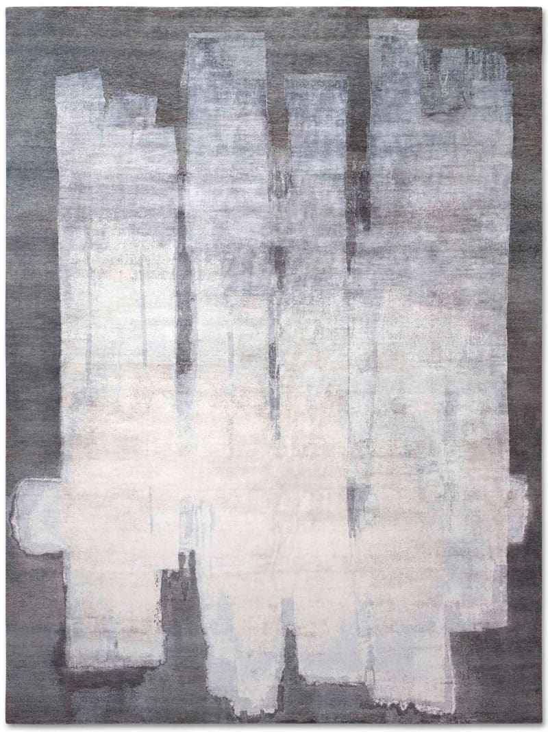Tappeto Tessuto Grigio Argento | Misura: 365 x 457 cm