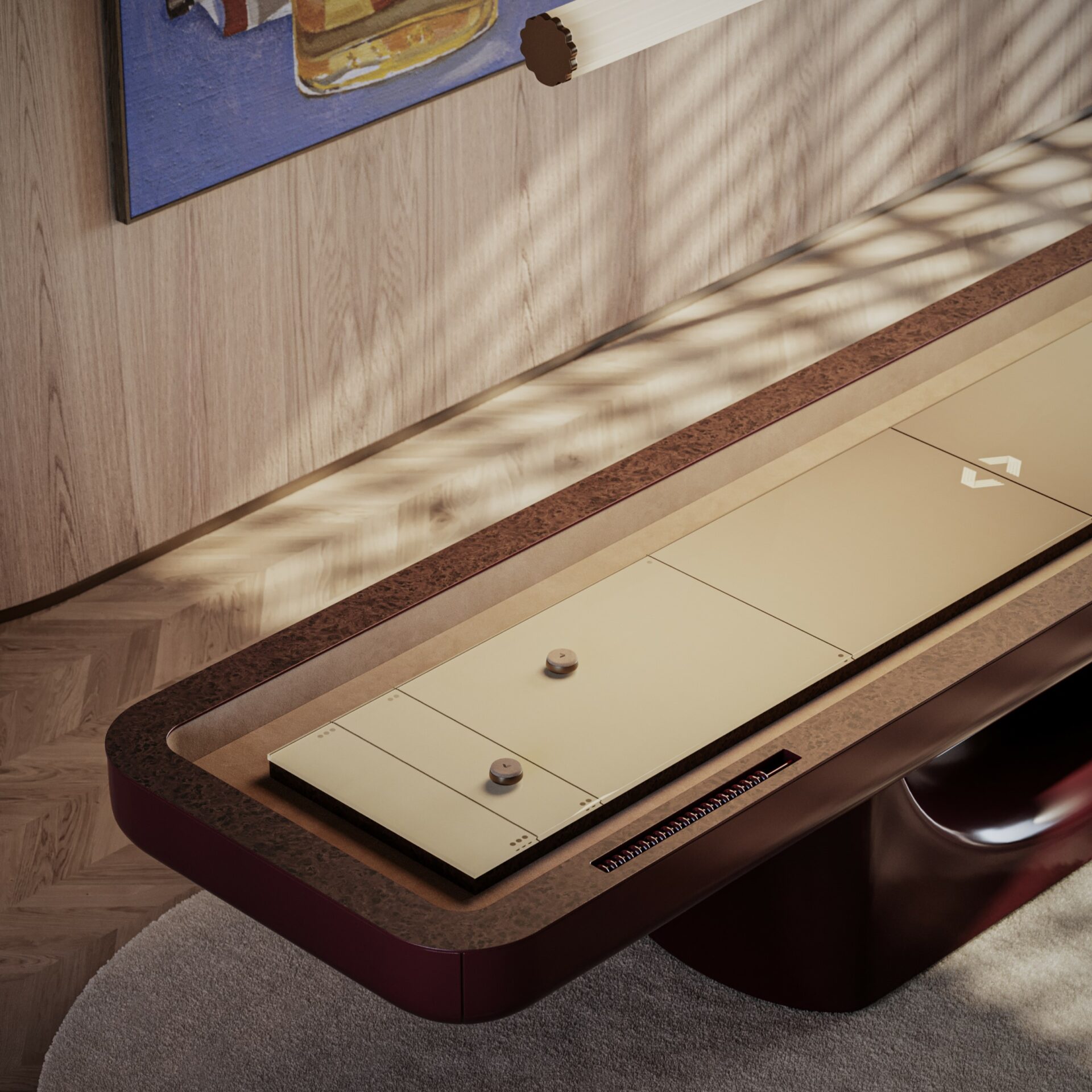 Tavolo da shuffleboard Flume