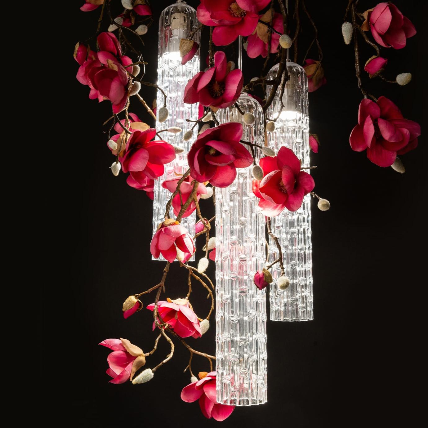 Lampadario Piccolo Rotondo Magnolia