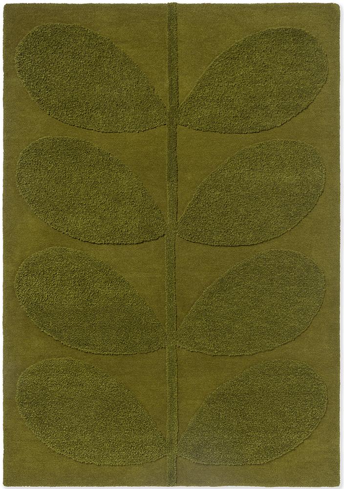 Tappeto Solid Stem Felce | Misura: 160 x 230 cm