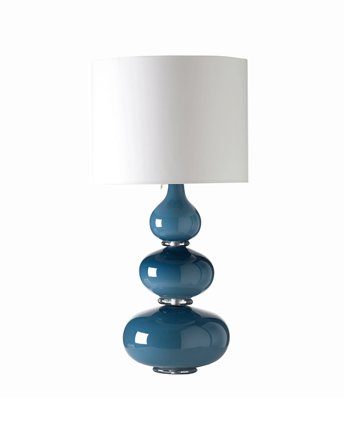 Lampada da tavolo Aragoa Steel Blue