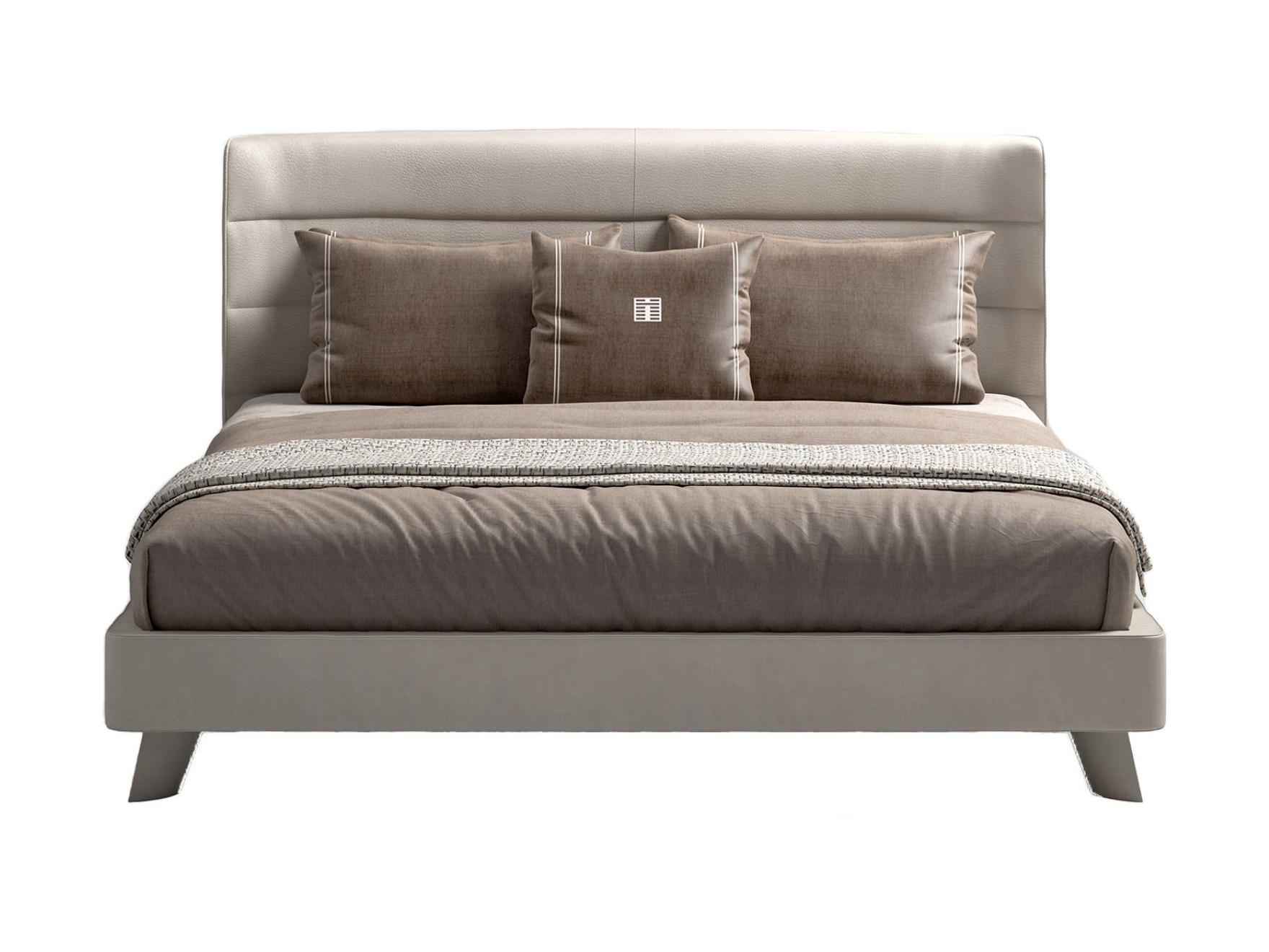 Letto Pelle Testiera