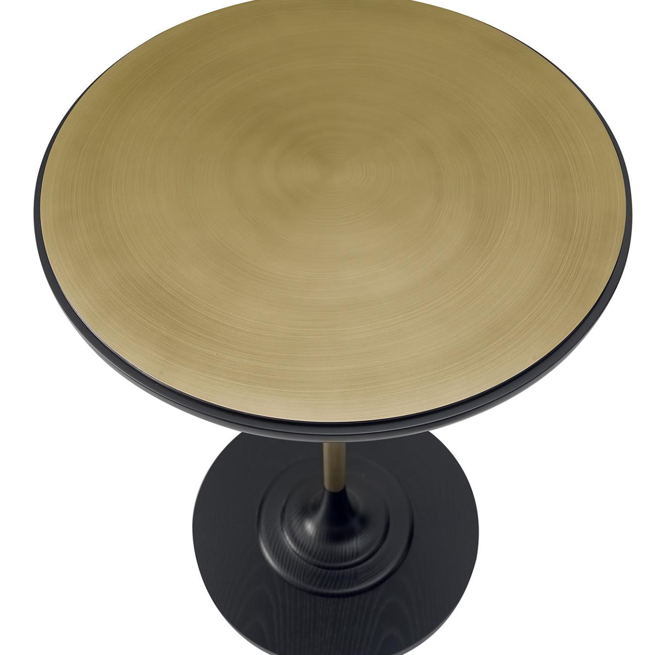 Tavolino con Piano in Ottone
