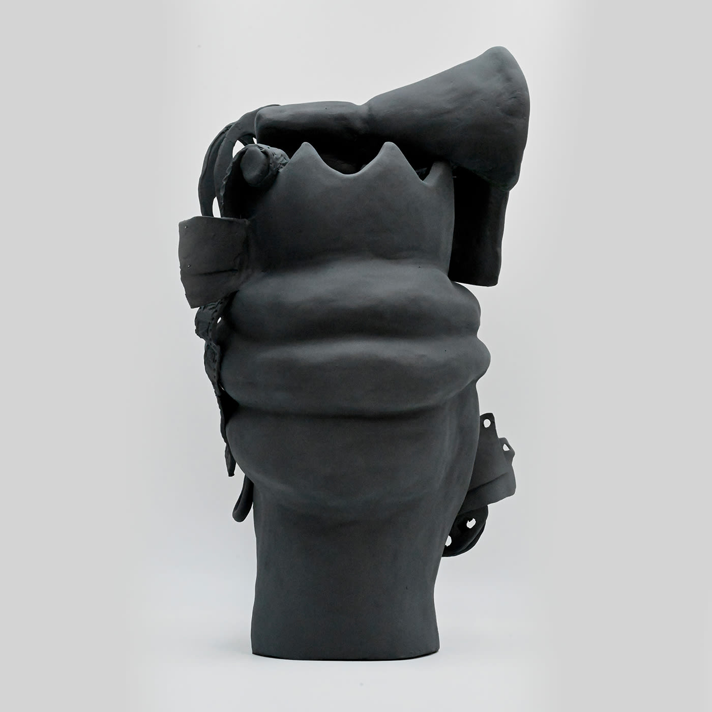 Testa di Moro Grigia Opaco Scultura