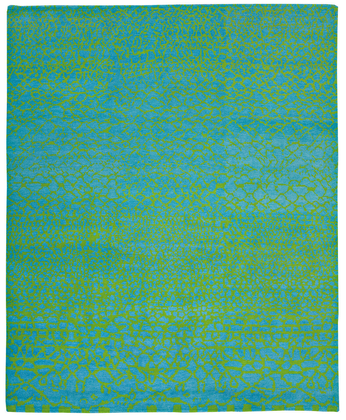 Tappeto Gamba Tourouk Blu Verde