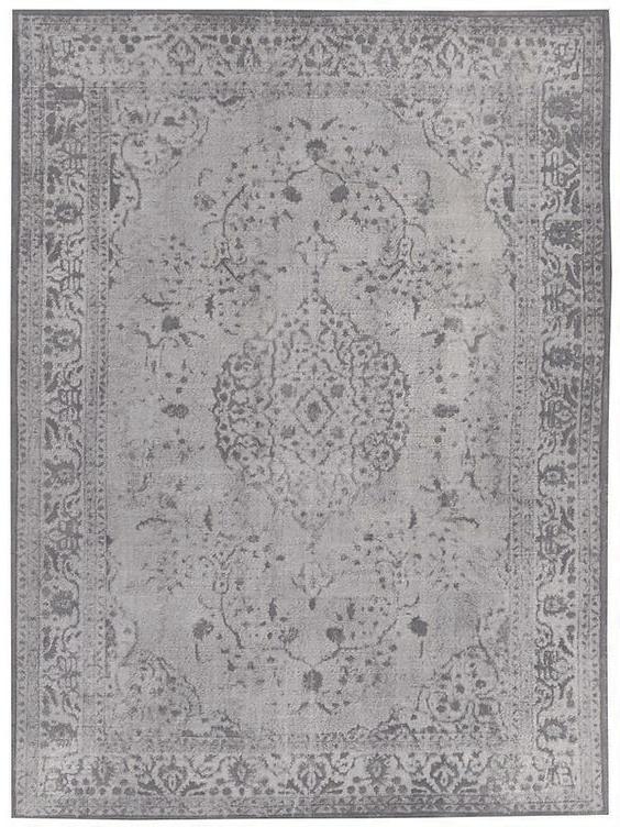 Tappeto Vintage Grigio Chiaro