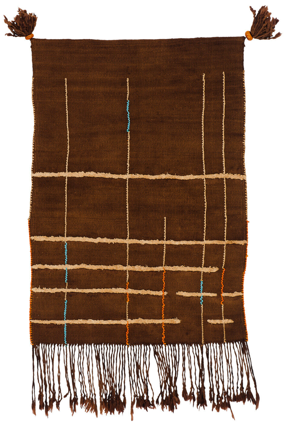 Tappeto Cache Sexe Blu Arancione | Misura: 200 x 300 cm