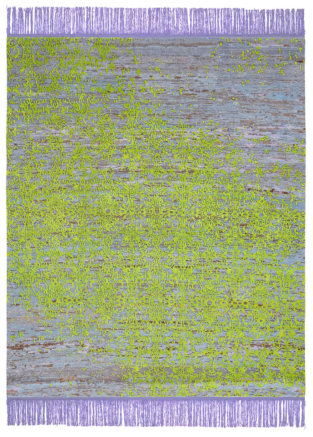 Tappeto Milano Radi Raved Viola Verde | Misura: 250 x 300 cm