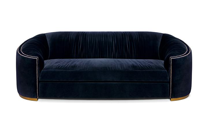 Divano Curvo Premium Comfort Blu