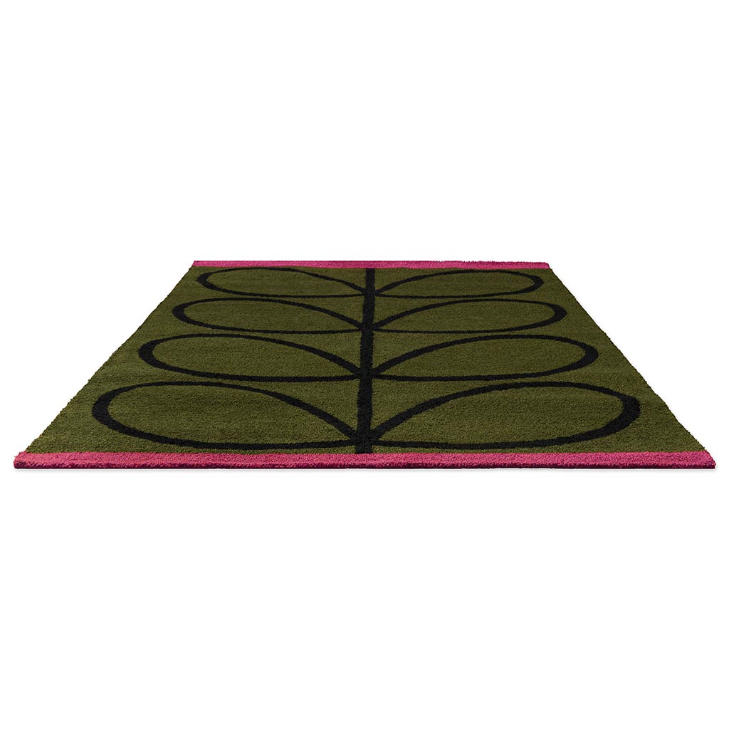 Tappeto Stelo Lineare Oliva Esterno | Misura: 200 x 280 cm