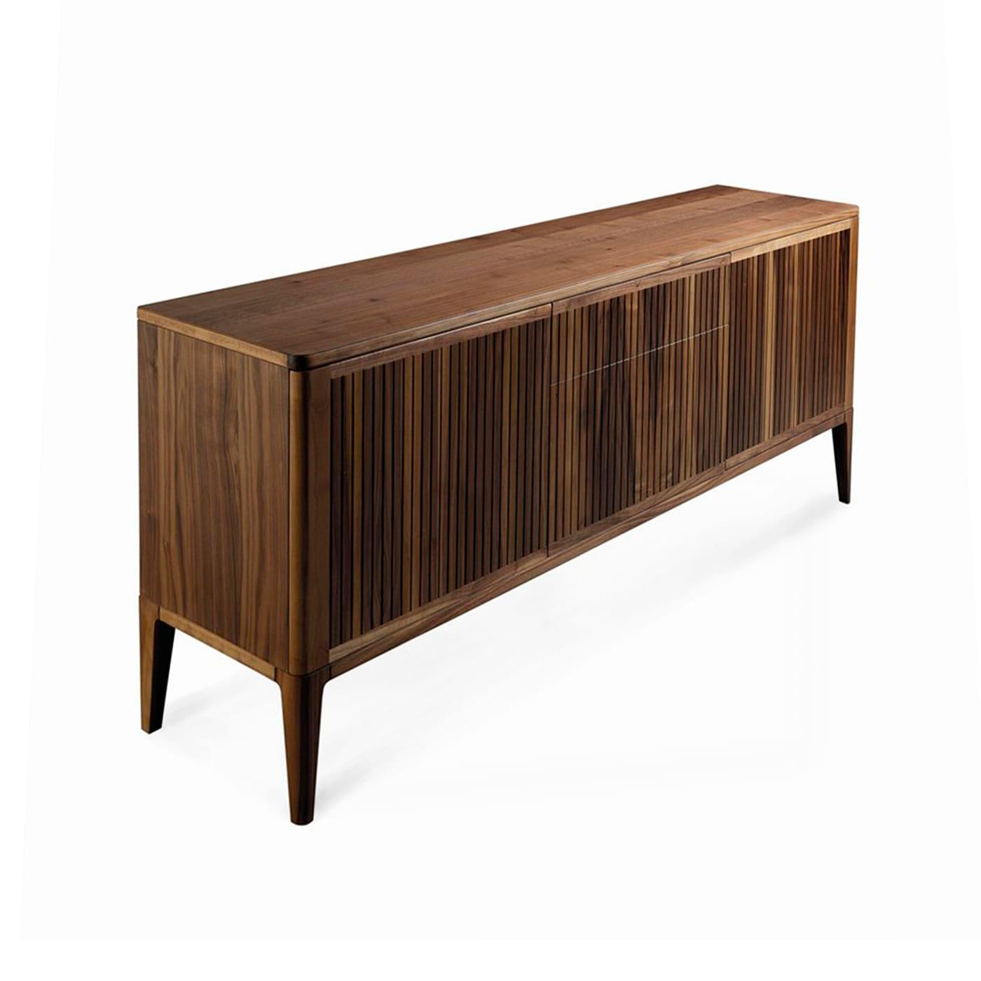 Credenza 3 Ante Marrone Eleva