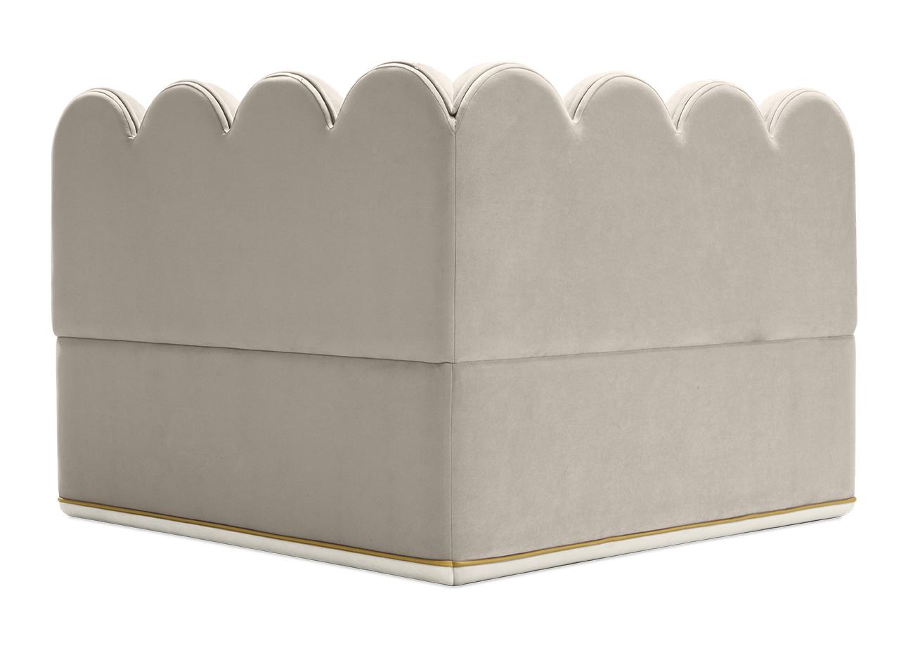Divano Per Bambini Fluffy Cloud Candy