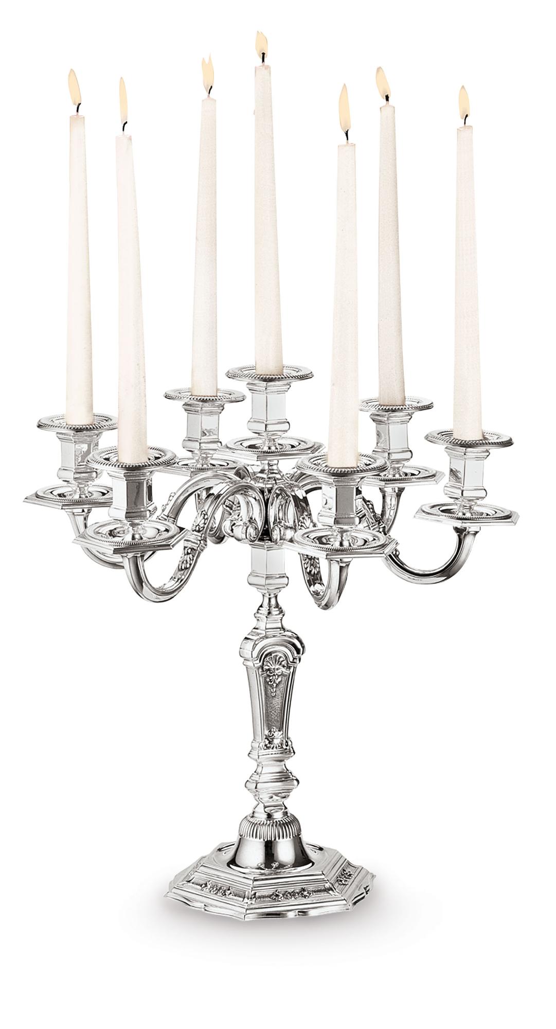 Candelabro Royal In Argento