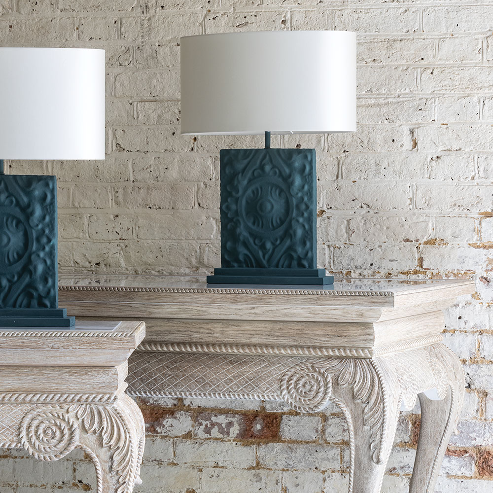 Lampada da tavolo Piastrella Black Jade