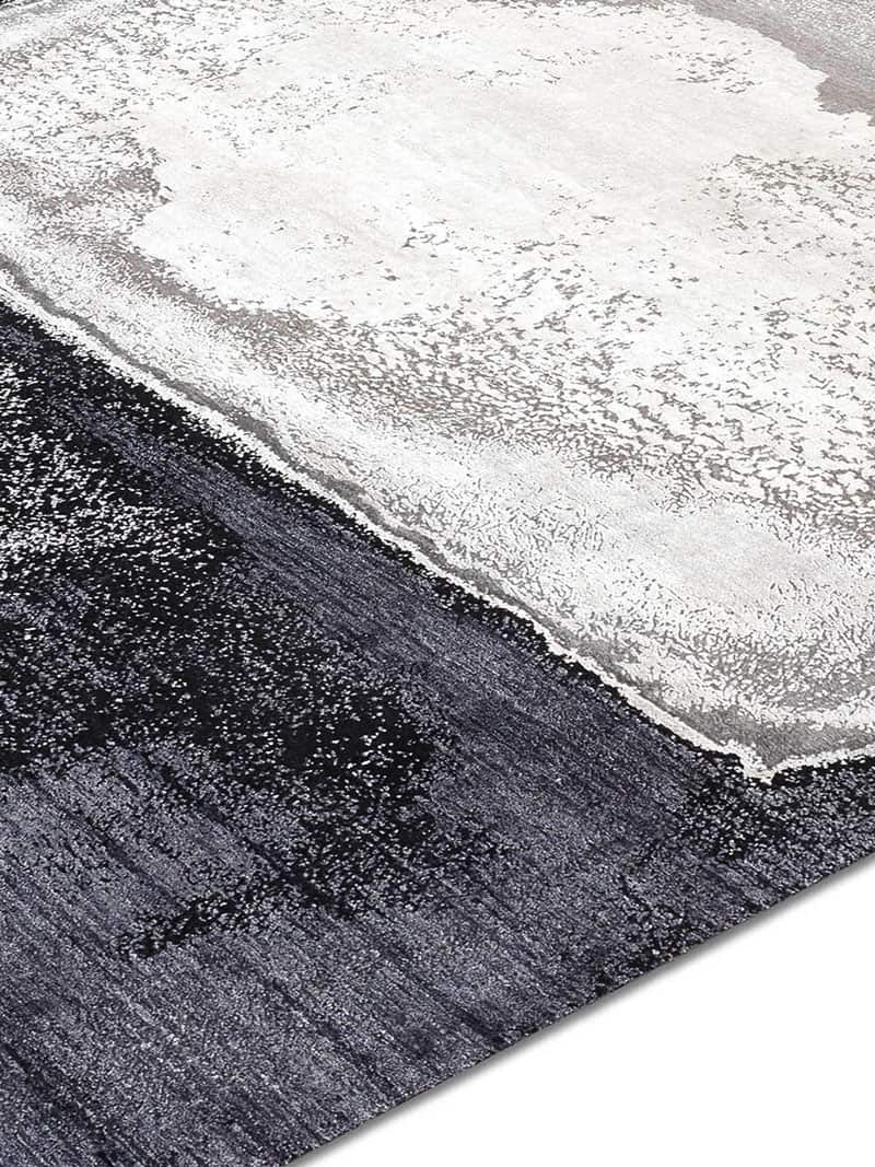 Tappeto Lusso Bianco Grigio | Misura: 365 x 457 cm