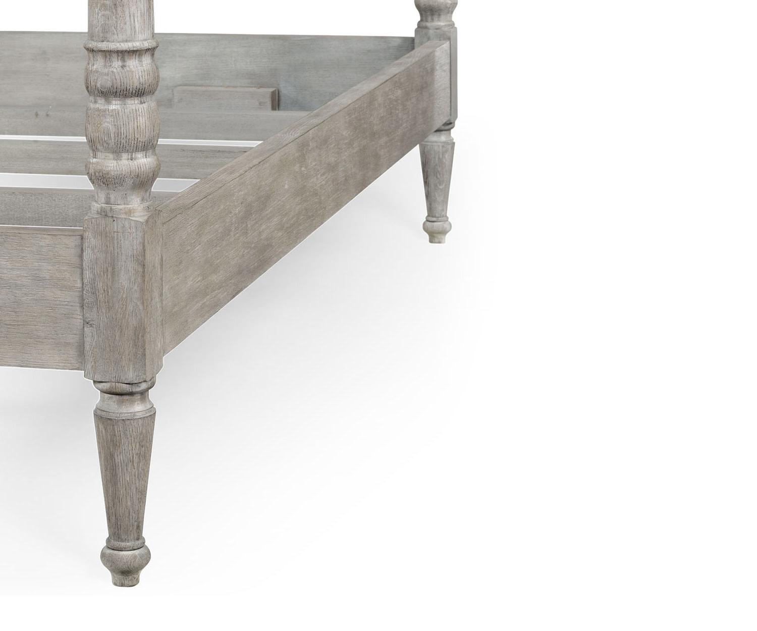 Letto matrimoniale Morris King Greyed Oak